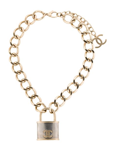 chanel padlock necklace buy|chanel pendant necklace.